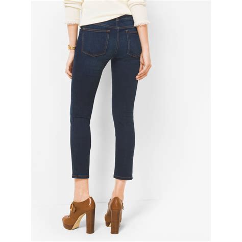 michael kors izzy cropped skinny jeans|Michael Kors izzy cropped skinny.